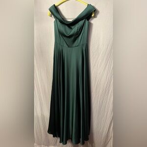 Prom / Winter Festival / Christmas Dress - Green
